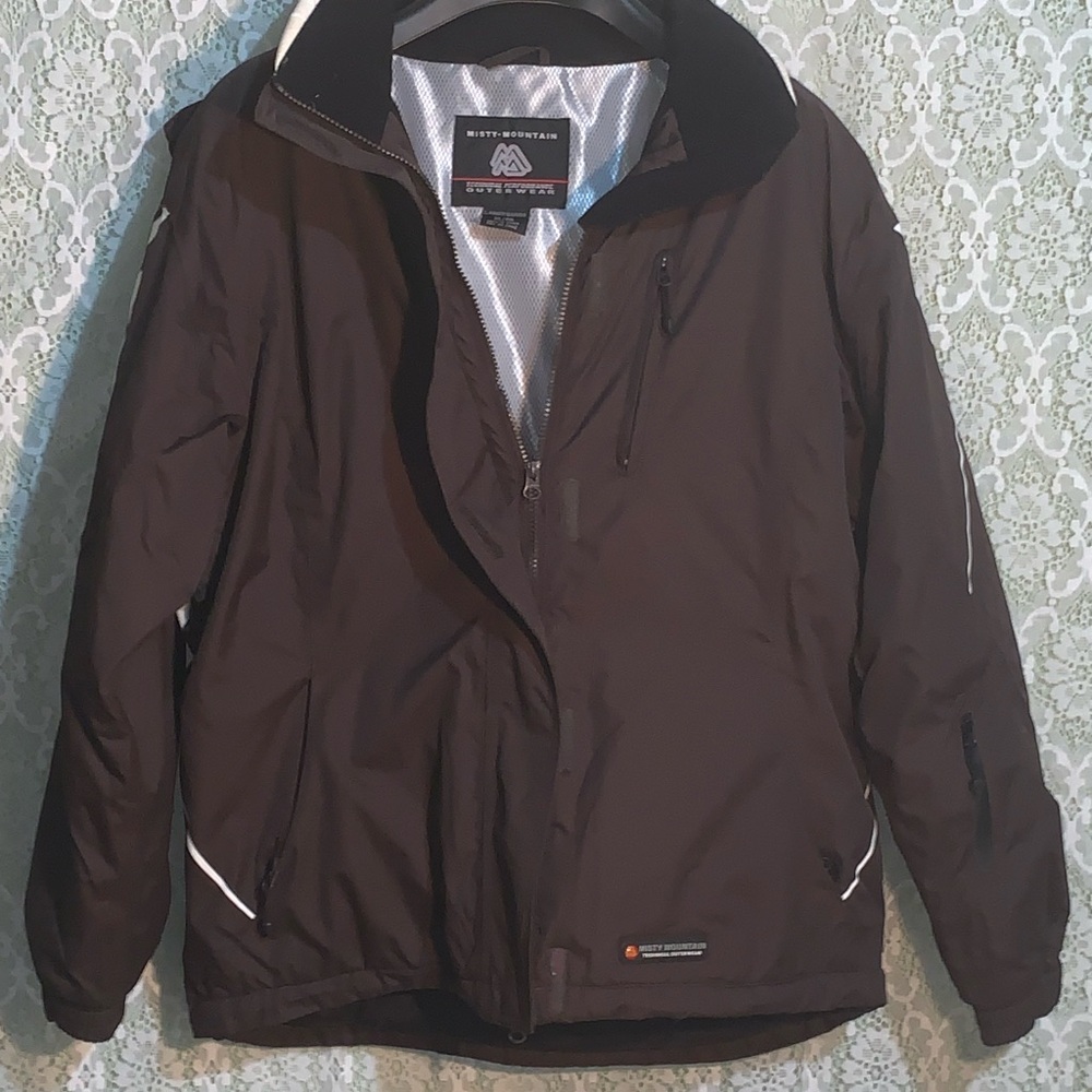 Men's Dark Brown Performance Jacket by White Mountain